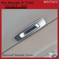 „ABS Chrome“ automobilio vidinio stoglangio rankenos lipduko dekoravimo dangtelio apdaila, skirta „Nissan X-trail T32 2014“ – interjeras