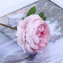 5 Pcs Peony Artificial Flower Fake Flower for Home Decor Flower Arrangement Wedding Party Decoration rožinė