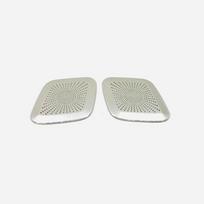 Inner Rear Door Handle Audio Horn Hood Speaker Trim Cover Frame Sticker For Honda Civic 11th Gen  2022 2023 Car sidabras