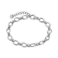 OPK Fashion Simple Titanium Steel Bracelet Woman sidabras