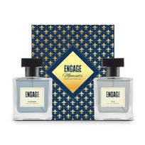 Engage Moments Luxury Perfume Gift for Men, Long Lasting, Diwali Gift, Fresh & Woody, Pack of 2, 200ml