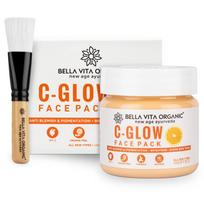 Kaukė veidui (100 g), C-Glow veido pakuotė, Bella Vita beige