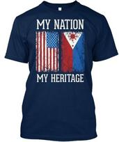 My Nation My Heritage Filipino Standard Unisex T-Shirt S