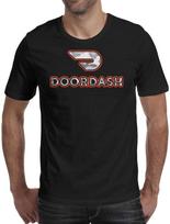 Heart Wolf O-Neck Short Sleeve Doordash-Gray-Camouflage-Apps-Like-Doordash Unisex T-Shirts S black
