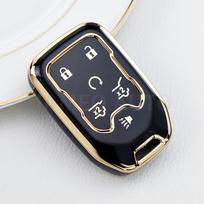 TPU Car Remote Key Case Cover for GMC Acadia Tahoe Yukon Suburban Silverado Sierra Terrain for Chevrolet Accessories juoda