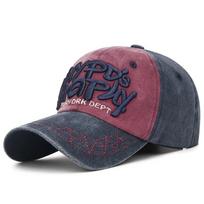 NORTHWOOD Kpop Letter Baseball Cap Unisex Embroidered Snapback Hat for Men Women Adjustable Casual Sun Trucker Caps Bone 56-60 cm tamsiai mėlyna spalva