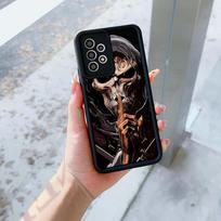 N13 Grim Reaper Skull Skeleton minkštas silikoninis dėklas, skirtas Samsung A05s A54 A25 A34 Xiaomi POCO X5 Redmi Note 12S Huawei P50 Honor 90 Angel Eyes Cover Samsung A03 gray