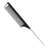 High Dense Barbershop Steel Needle Rat-tail Hairdressing Comb Shape Anti-static juoda