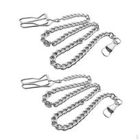 Luxury Retro Skeleton Mechanical Holder Chain - , 37cm white