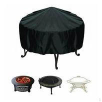 Patio Round Fire Cover vandeniui atsparus UV grilis BBQ 30''