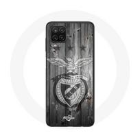 Case - Maniacase - Samsung Galaxy A12 - Soft - Protective - Benfica Pattern juoda