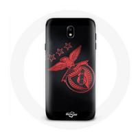Case - Maniacase - Samsung Galaxy J5 2017 - Black - Benfica Pattern - Soft juoda