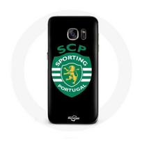 Case - Maniacase - Samsung Galaxy S7 - Black - Rigid - SCP Sporting Portugal juoda