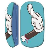 Souris Sans Fil Mickey Disney Main Bleu