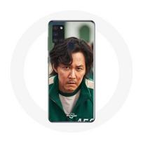 Case - Samsung - Galaxy A21S - Soft - White - Squid Game