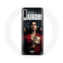 Coque Samsung Galaxy A70 La casa de papel Nairobi Saison 4