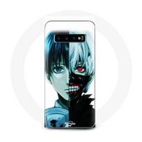Coque pour Samsung Galaxy s10 plus Tokyo Ghoul Visage Moitié