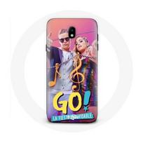 Coque pour Samsung Galaxy j7 2017 Poursuis Tes Rêves Mía Cáceres et Juanma Portolesi Go! Vive a tu m