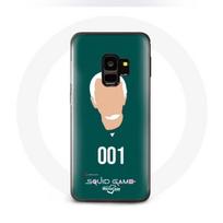 Coque pour Samsung S9 plus Squid Game Oh Il nam Numéro 001