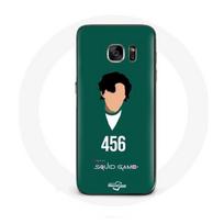 Coque pour Samsung Galaxy S6 Edge Squid Game Seong Gi hun Numéro 456