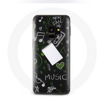 Coque pour Samsung Galaxy S9 plus Music clé de sol