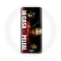Coque pour samsung galaxy A5 2017 La casa de papel Le masque dali