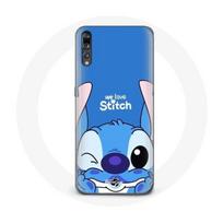 Coque pour Huawei P20 Pro Stitch mignon fond bleu mėlyna