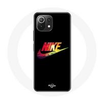 Coque - MANIACASE - Xiaomi Mi 11 Lite - Nike Logo - Couleur noire - Coque rigide juoda