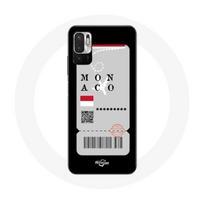 Coque pour Xiaomi Redmi Note 10 5G Billet d'avion Monaco