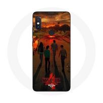 Coque pour Xiaomi Redmi Note 5 Pro Stranger Things Saison 4 Affiche Art Equipages de la Nouvelle Thé