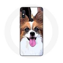 Case - Xiaomi - Redmi Note 5 Pro - Soft - Continental Toy Spaniel - White and brown balta