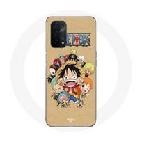 Coque pour Oppo A74 One piece Manga Equipage du Chapeau de Paille