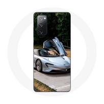 Coque pour Samsung Galaxy S20 FE Formule 1 McLaren Voiture Gris