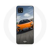 Coque pour Samsung Galaxy A22 5G Formule 1 McLaren Orange