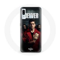 Coque pour Samsung Galaxy A20e La Casa De Papel Denver Masque