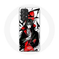 Coque pour Samsung Galaxy A52 Itachi Uchiwa Naruto Anime Teaser