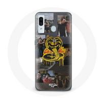Coque pour Samsung Galaxy A40 Cobra Kai Logo Affiche Série