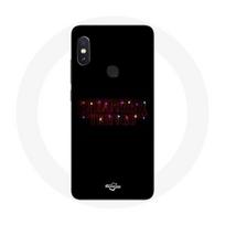 Coque pour Xiaomi Redmi Note 5 AI Dual Camera Stranger Things Affiche Logo Joyeux noël