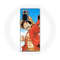 Coque pour Xiaomi Redmi Note 10 Pro Manga One piece Luffy Anime juoda