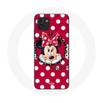 Coque pour Samsung Galaxy A03 Minnie Mouse Dessin animé Rouge raudona