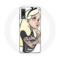 Coque pour Samsung Galaxy A02 Alice princesse tatouée