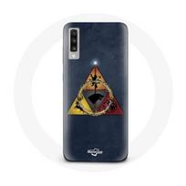 Coque pour Samsung Galaxy A70 Game of Thrones Saison 8 Le Trône de Fer Triangle Logo Baratheon Lanni