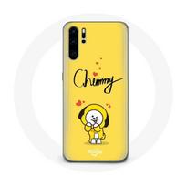 Coque pour Huawei P30 BTS Bangtan Garçons BT21 Chimmy Jimin Fond Jaune