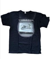 Steely Dan Band Tour 2013 'Mood Swing Miles Pancake Day' Sided Unisex T-Shirt S