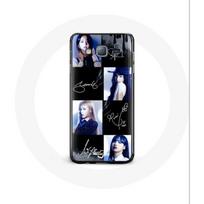 Case - Maniacase - Samsung Galaxy J7 2016 - Black - Blackpink Signature - Soft juoda