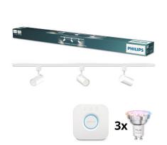 Philips - reguliuojamas LED taškinis šviestuvas bėgelinei sistemai EASYLINK HUE 3xGU10/4,7W/230V + Hue bridge