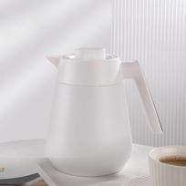 Izoliacinis puodas 316 įdėklas Išplėstinis filtras Namų konferencijų verslo virdulys 1200 ml 1.1L-2L balta