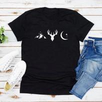 Erškėčių ir rožių teismas Svajonių teismas Marškinėliai Terrasen marškinėliai Throne of Glass Marškinėliai Moteriški grafiniai marškinėliai SJM Merch Gift S juoda
