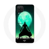 Dėklas - Samsung - Galaxy A12 - Roronoa Zoro - Trys kardai - Pilnatis