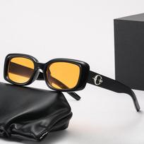 Oval Frame Sunglasses Little Red Book with Personality Trend Online Celebrity Sunglasses for Men and Women gray